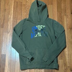 Under Armour Kids Olive Green Hoodie